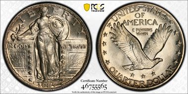 1927 25C MS66FH