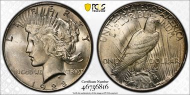 1928 $1 MS64