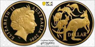 2006 $1 PR68DCAM
