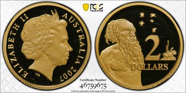 2007 $2 PR69DCAM
