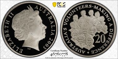 2003 20C Volunteers PR70DCAM