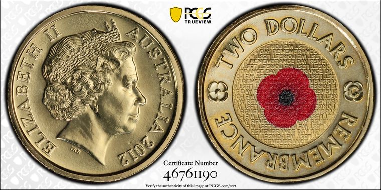 Cert 46761190 - Coin Image