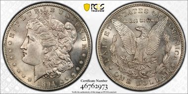 1894-S $1 MS63