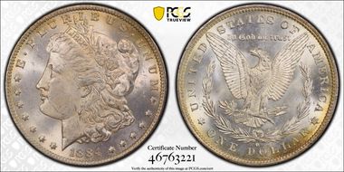 1884-O $1 MS63