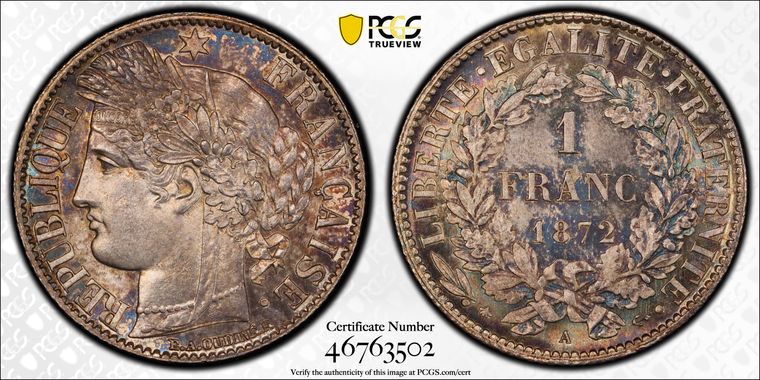 Cert 46763502 - Coin Image