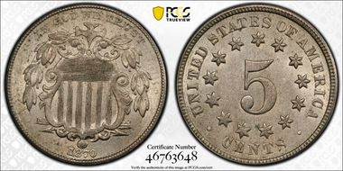 1870 5C AU58