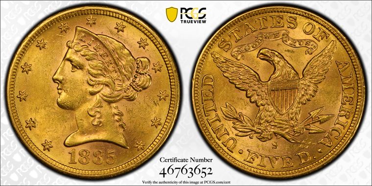 Cert 46763652 - Coin Image