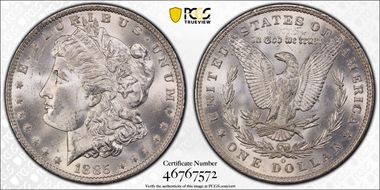 1885-O $1 MS63