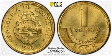 1998-BCCR Colon MS65