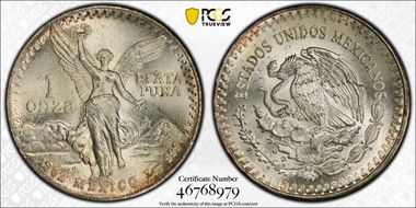 1982-Mo Onza Libertad Ag MS66