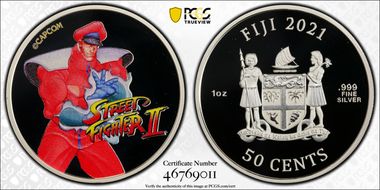 2021 50C Street Fighter- M. Bison PR70DCAM