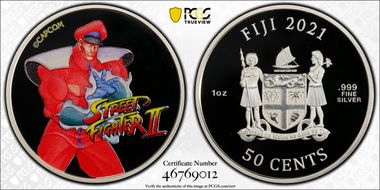 2021 50C Street Fighter- M. Bison PR70DCAM