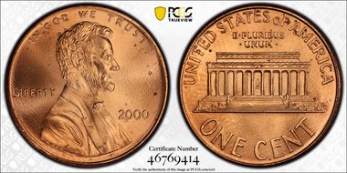 2000 1C Cheerios Promotion MS66RD
