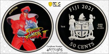 2021 50C Street Fighter- M. Bison PR69DCAM
