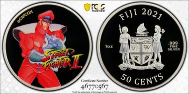 2021 50C Street Fighter- M. Bison PR70DCAM