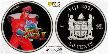 2021 50C Street Fighter- M. Bison PR70DCAM