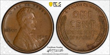 1909-S VDB 1C XF40BN