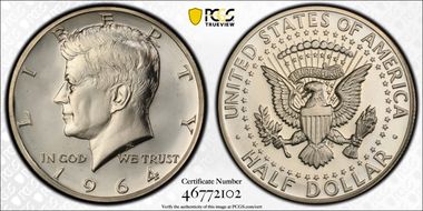 1964 50C Accented Hair PR66