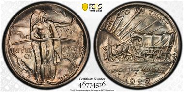 1926 50C Oregon MS66