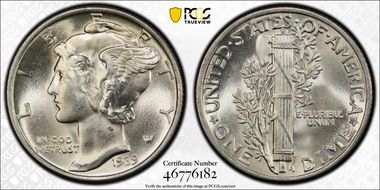 1939 10C MS66FB