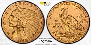 1913 $2.50 N1