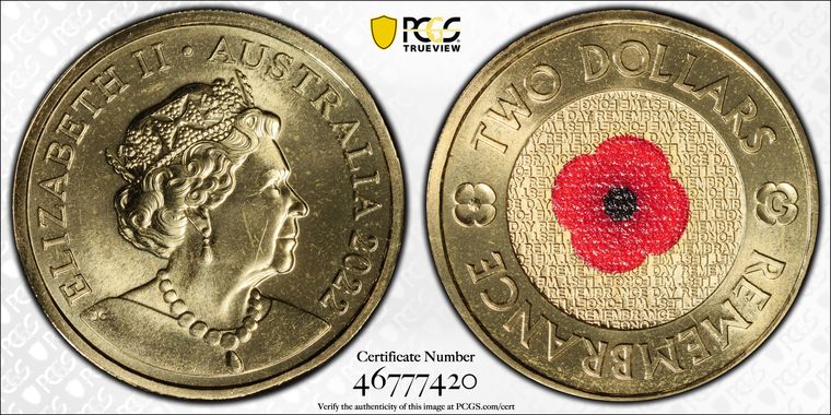 Cert 46777420 - Coin Image