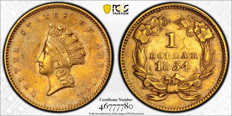 Cert 46777780 - Coin Image