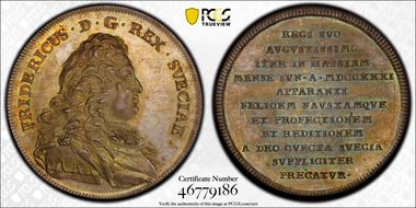 1731 RksDlr KM-B395 Restrike MS67+