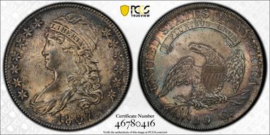 1807 50C Large Stars 50/20 MS64+