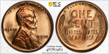 1930 1C MS67+ RD