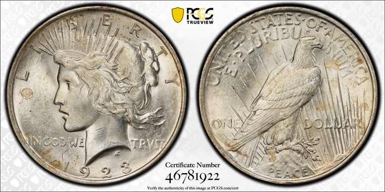 Cert 46781922 - Coin Image