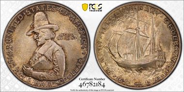 1920 50C Pilgrim MS66