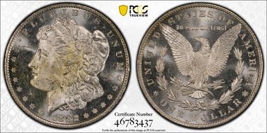 1882 $1 MS64PL