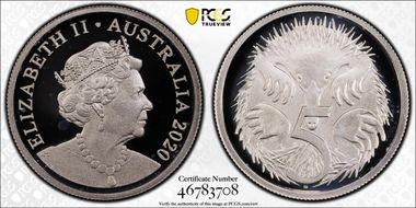 2020 5C 6th Portrait Silver PR69DCAM