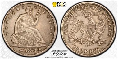 1873-CC 50C Arrows XF40