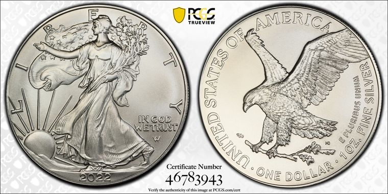 Cert 46783943 - Coin Image