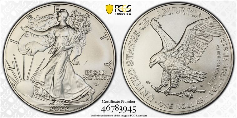 Cert 46783945 - Coin Image