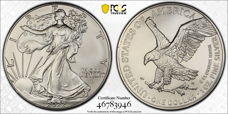 Cert 46783946 - Coin Image