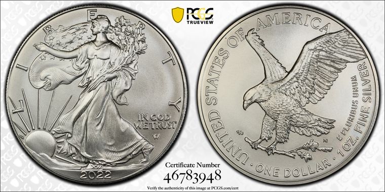 Cert 46783948 - Coin Image