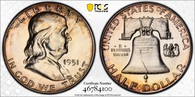 1951 50C PR64