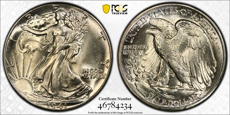 Cert 46784234 - Coin Image