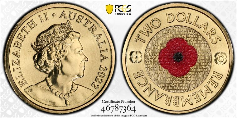 Cert 46787364 - Coin Image