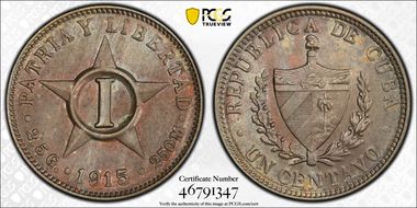 1915 1C MS63