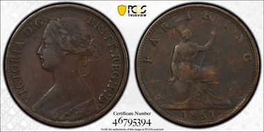 1861 1/4D S-3958 VF30BN