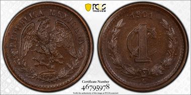 1901-C 1C KM-394 MS64BN