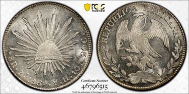 1869-Zs YH 8 R Zs54 MS63