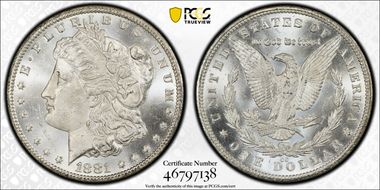 1881-CC $1 MS62
