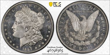 1889 $1 MS64DMPL