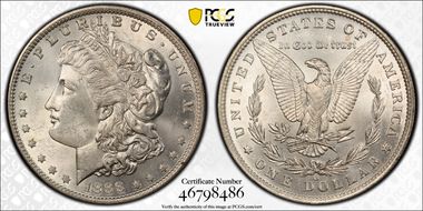 1888-O $1 MS62