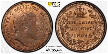 1902 1/3 Far S-3993 MS64RB